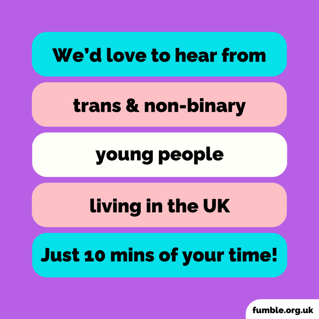 Relationships & Sex Education For Trans & Non-binary Youth - Fumble